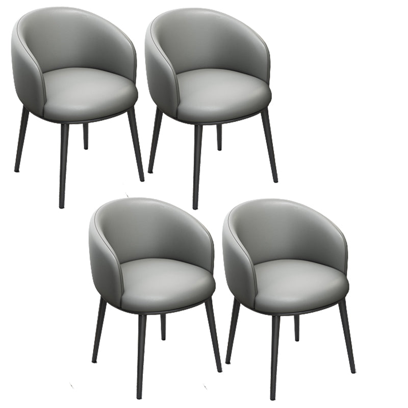 Silla de oficina en casa sin brazo silla de mesa baja moderna sin ruedas