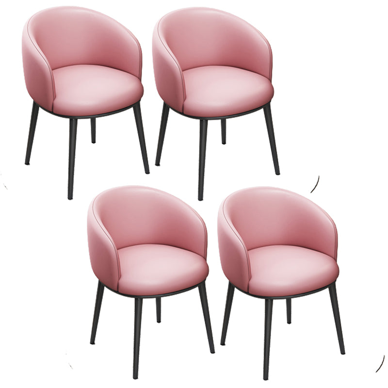 Silla de oficina en casa sin brazo silla de mesa baja moderna sin ruedas