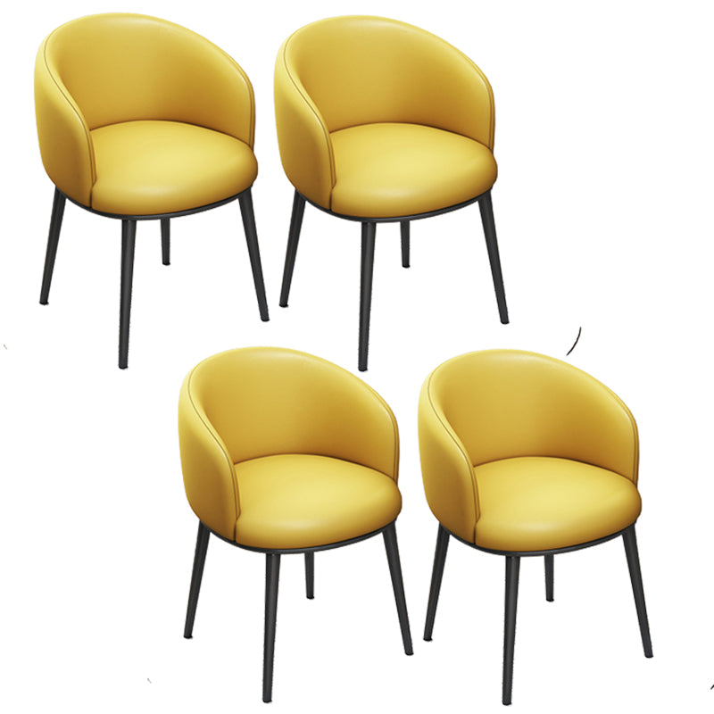 Silla de oficina en casa sin brazo silla de mesa baja moderna sin ruedas