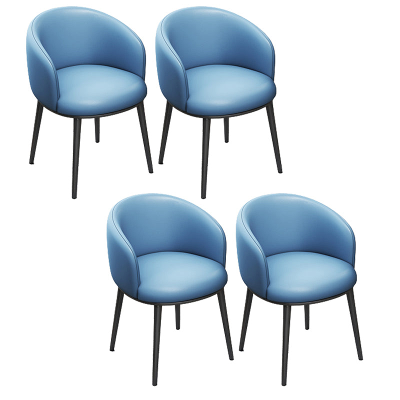 Silla de oficina en casa sin brazo silla de mesa baja moderna sin ruedas