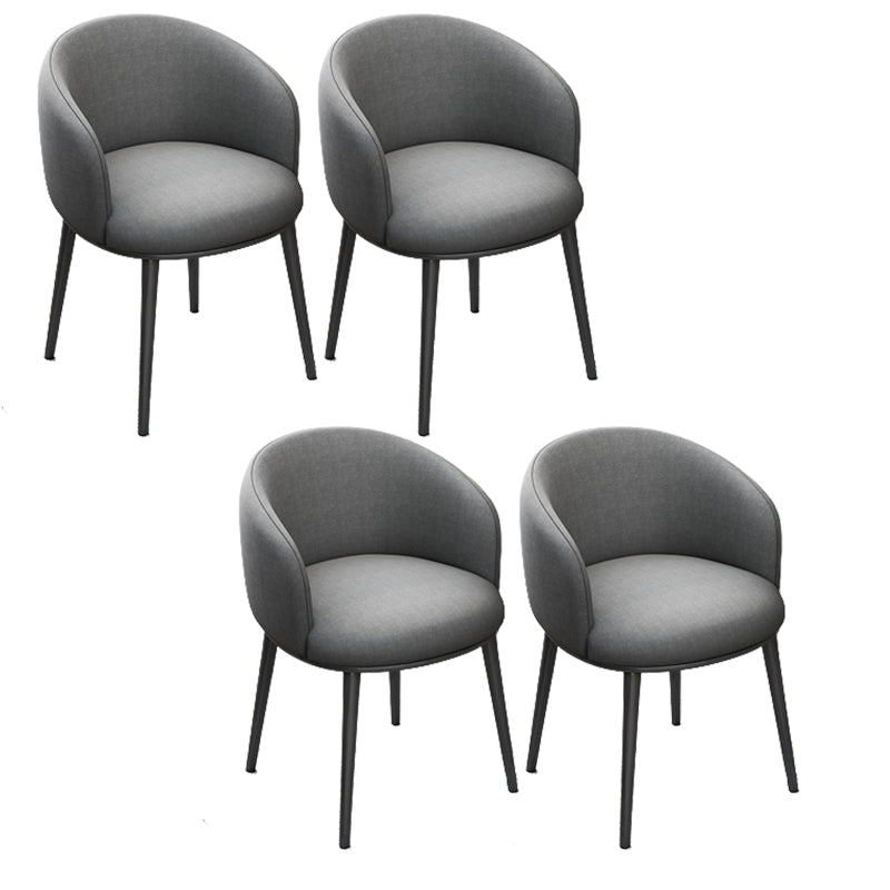 Silla de oficina en casa sin brazo silla de mesa baja moderna sin ruedas