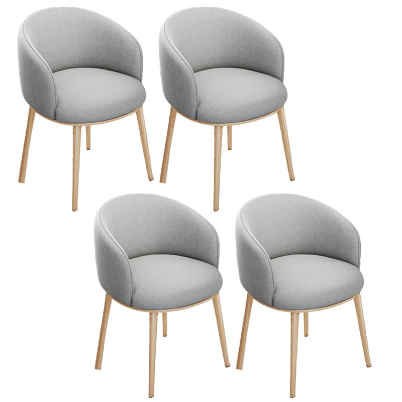 Silla de oficina en casa sin brazo silla de mesa baja moderna sin ruedas