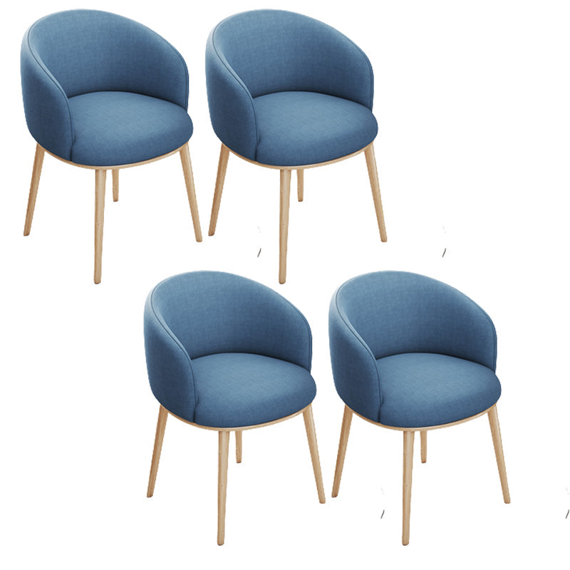 Silla de oficina en casa sin brazo silla de mesa baja moderna sin ruedas