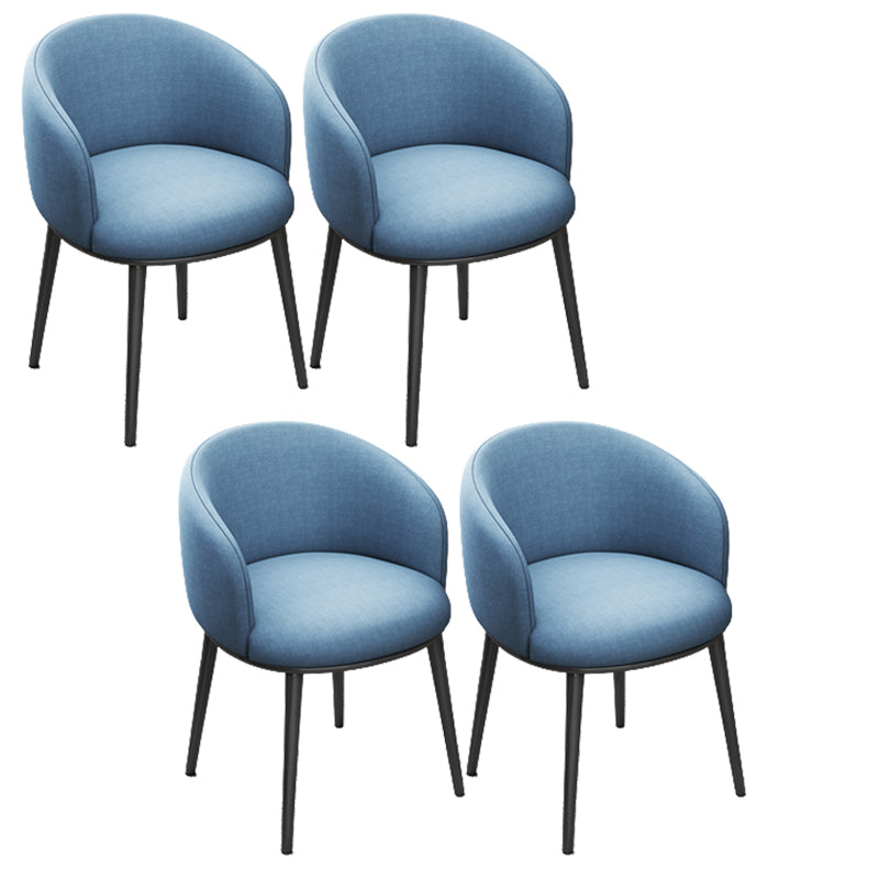 Silla de oficina en casa sin brazo silla de mesa baja moderna sin ruedas