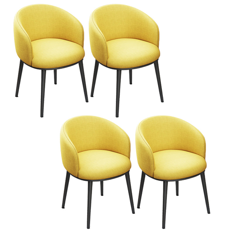 Silla de oficina en casa sin brazo silla de mesa baja moderna sin ruedas