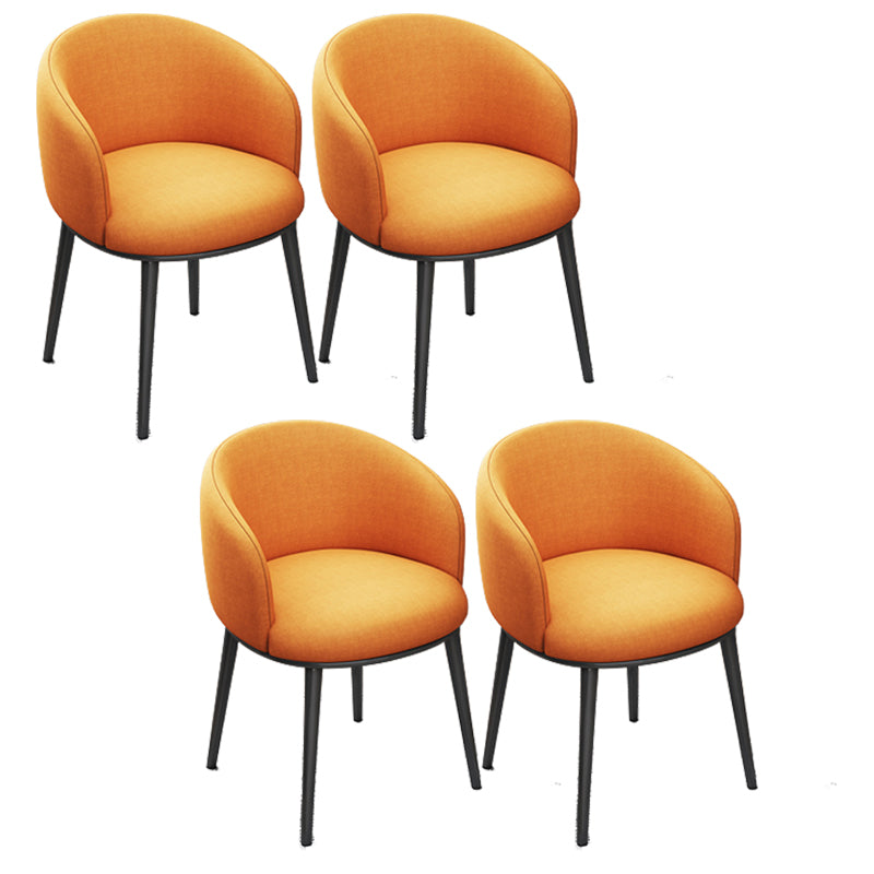 Silla de oficina en casa sin brazo silla de mesa baja moderna sin ruedas