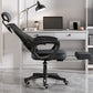 Mesh High Back Office Chair Contemporary Fixed Arms Chair with Headrest Black Sponge Tilt Unavailable Clearhalo 'furn' 'furn_office_chair' 'Furniture' 'Office Chairs' 'Office Furniture' 'office_chair' 5134553