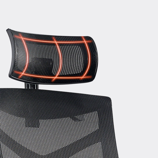 Chaise de bureau exécutive à dos élevé moderne chaise pivotante avec roues