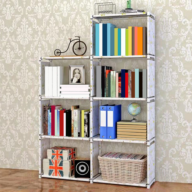 Libreria in plastica in stile moderno libreria aperta per soggiorno