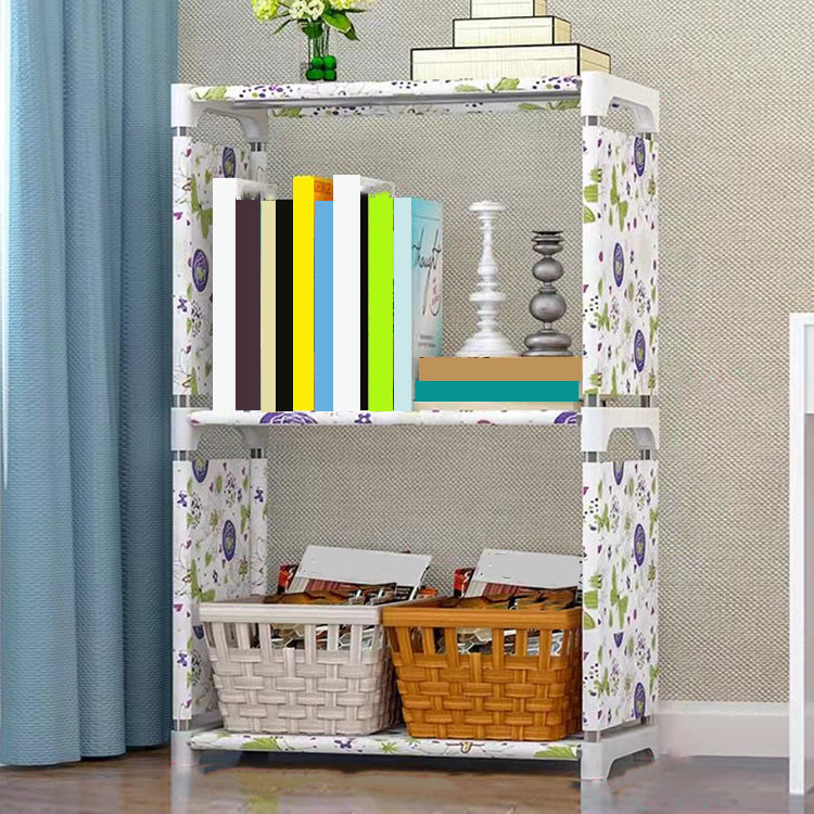 Libreria in plastica in stile moderno libreria aperta per soggiorno