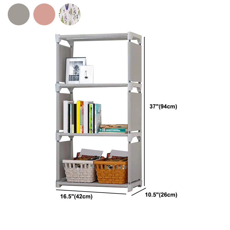 Libreria in plastica in stile moderno libreria aperta per soggiorno