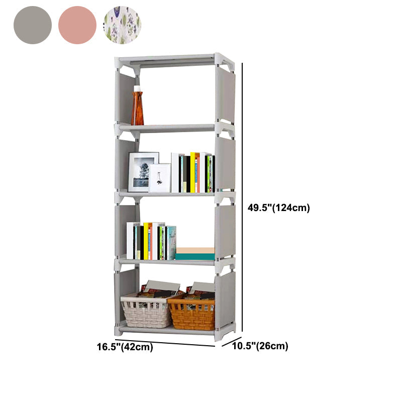 Libreria in plastica in stile moderno libreria aperta per soggiorno