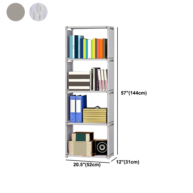 Libreria in plastica in stile moderno libreria aperta per soggiorno