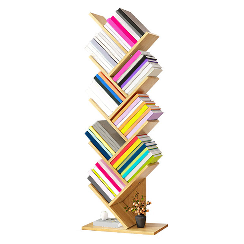 Libreria aperta di libreria in legno fabbrico contemporaneo per la casa