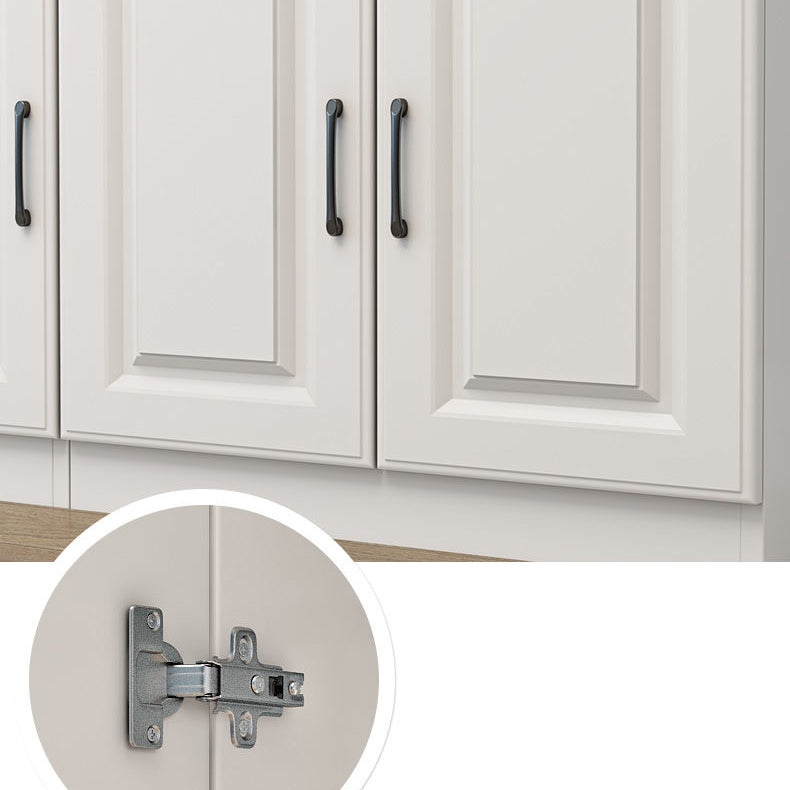 Estantería de madera de ingeniería blanca estantería vertical para oficina