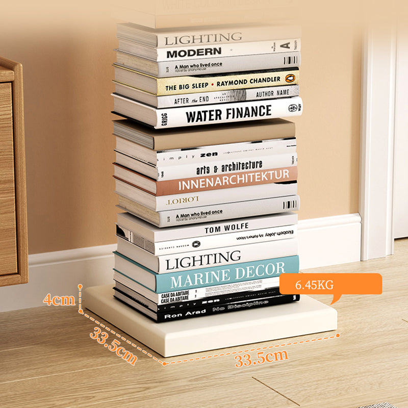 Contemporary Style Metal Bookshelf Open Bookcase for Living Room