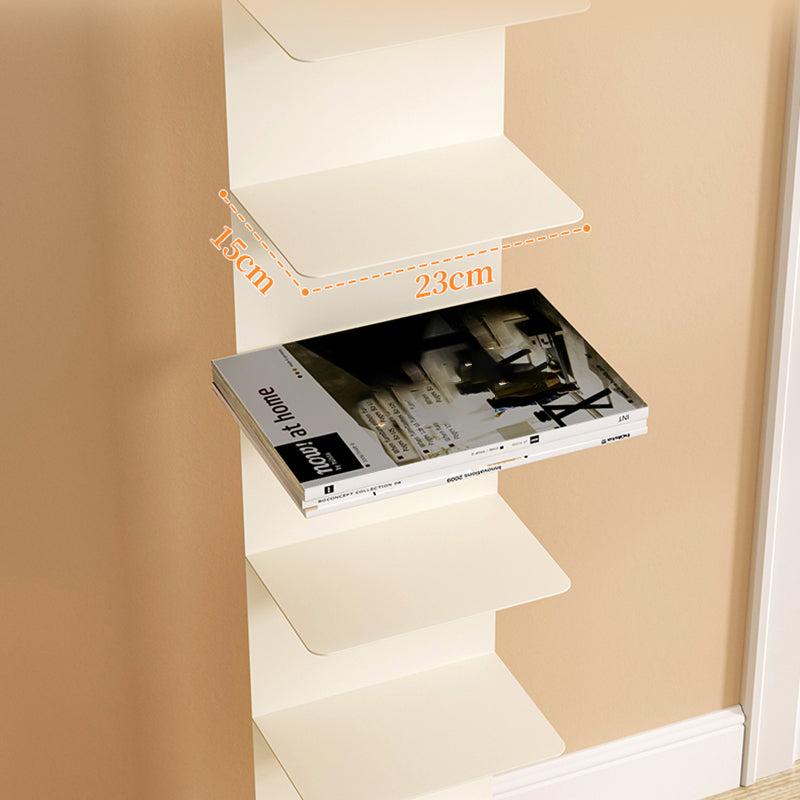 Libreria in metallo in stile contemporaneo libreria aperta per soggiorno