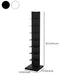 Contemporary Style Metal Bookshelf Open Bookcase for Living Room