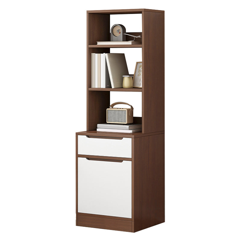 Vertical Shelf Bookcase Engineered Wood Book Shelf for Study Room