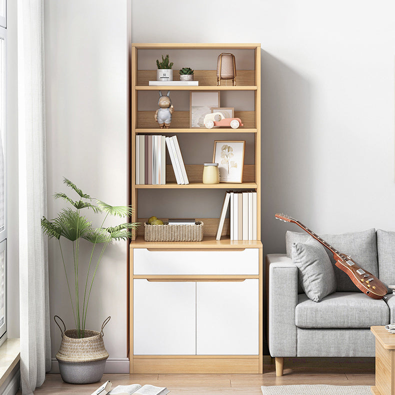 垂直棚本棚設計された木製の本の棚のための勉強