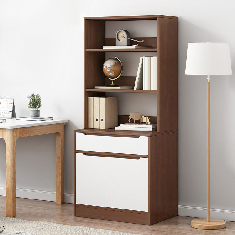 Vertical Shelf Bookcase Engineered Wood Book Shelf for Study Room