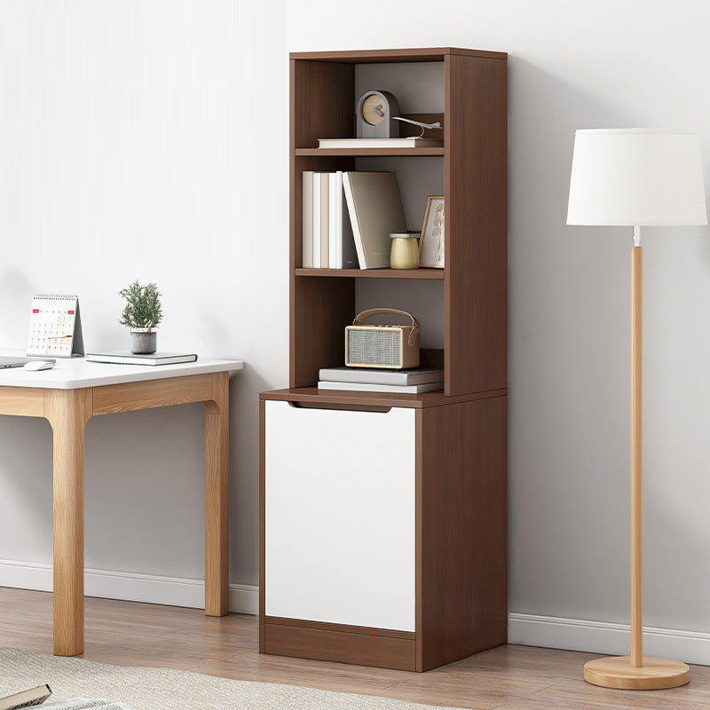 Vertical Shelf Bookcase Engineered Wood Book Shelf for Study Room