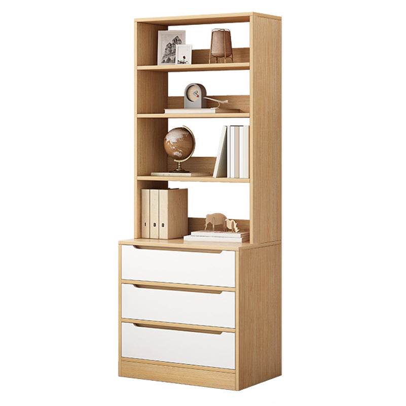 Vertical Shelf Bookcase Engineered Wood Book Shelf for Study Room