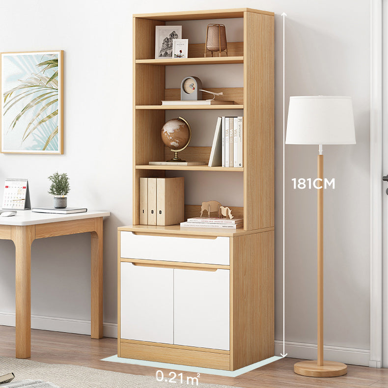 Verticale plank BOOKCAST GEGEVERENDE HOUTBOEK PLOOP VOOR STUDIEKAMER