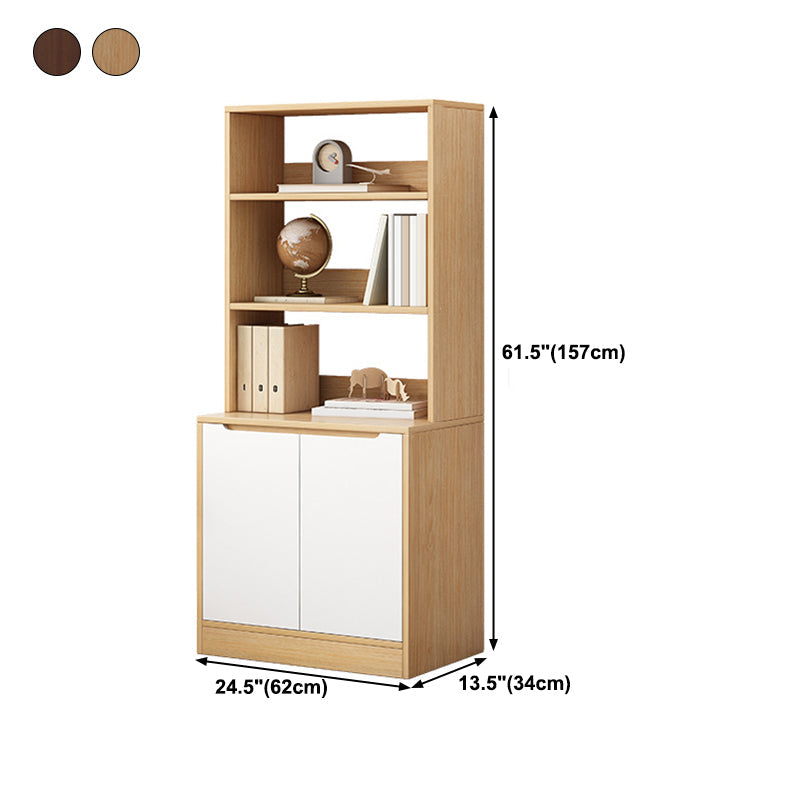 垂直棚本棚設計された木製の本の棚のための勉強