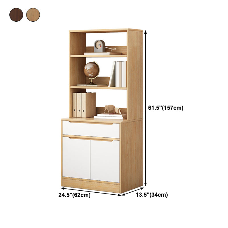 Verticale plank BOOKCAST GEGEVERENDE HOUTBOEK PLOOP VOOR STUDIEKAMER