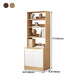Vertical Shelf Bookcase Engineered Wood Book Shelf for Study Room