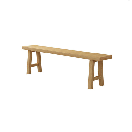 Modern Solid Wood Table and Bench Set 1/2/3/4/5 Pieces Rectangular Dining Set Bench 79"L x 12"W