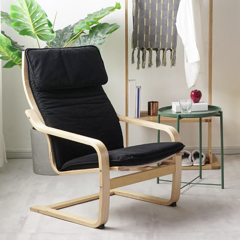 26.77 "L x 32.28" W x 38.58 "H Moderne kussen Terug hellende wapenstoel