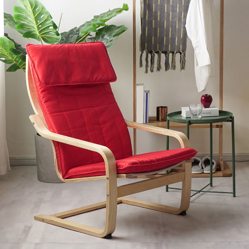 26.77 "L x 32.28" W x 38.58 "H Moderne kussen Terug hellende wapenstoel