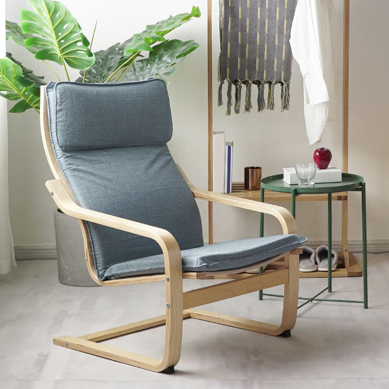 26.77 "L x 32.28" W x 38.58 "H Moderne kussen Terug hellende wapenstoel