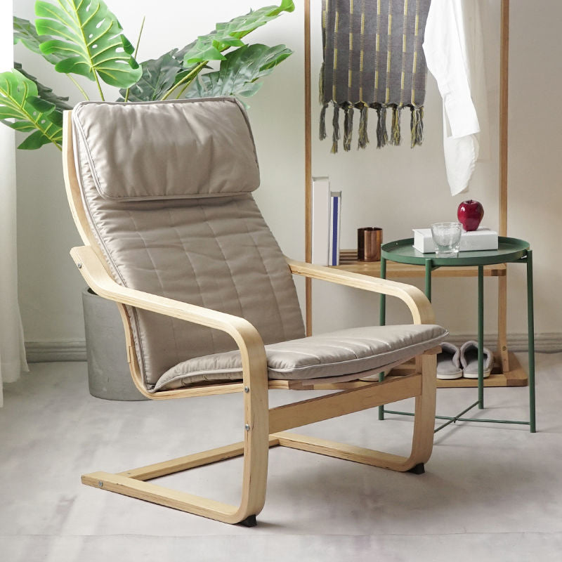 26.77 "L x 32.28" W x 38.58 "H Moderne kussen Terug hellende wapenstoel