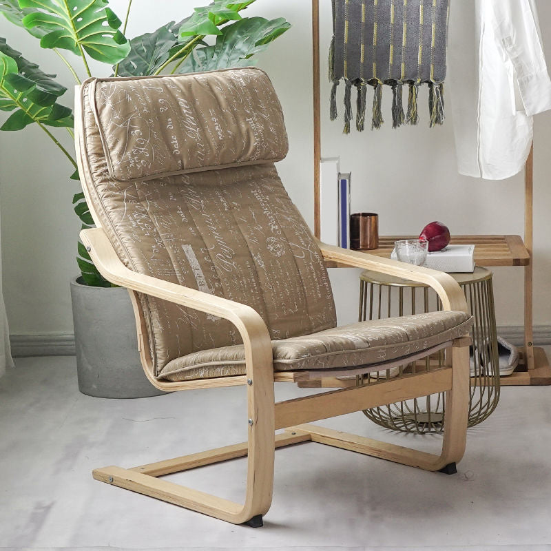 26.77 "L x 32.28" W x 38.58 "H Moderne kussen Terug hellende wapenstoel