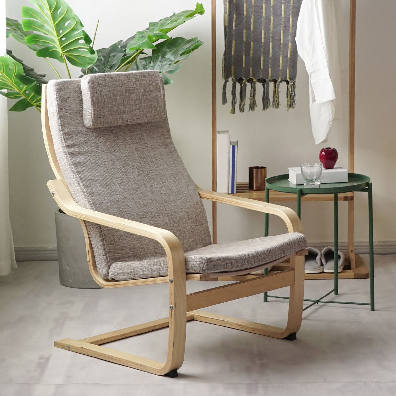 26.77 "L x 32.28" W x 38.58 "H Moderne kussen Terug hellende wapenstoel