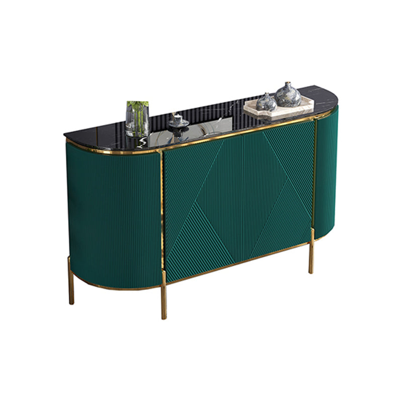 Sideboard da pranzo in legno ingegnerizzato a 2 porte moderne per soggiorno