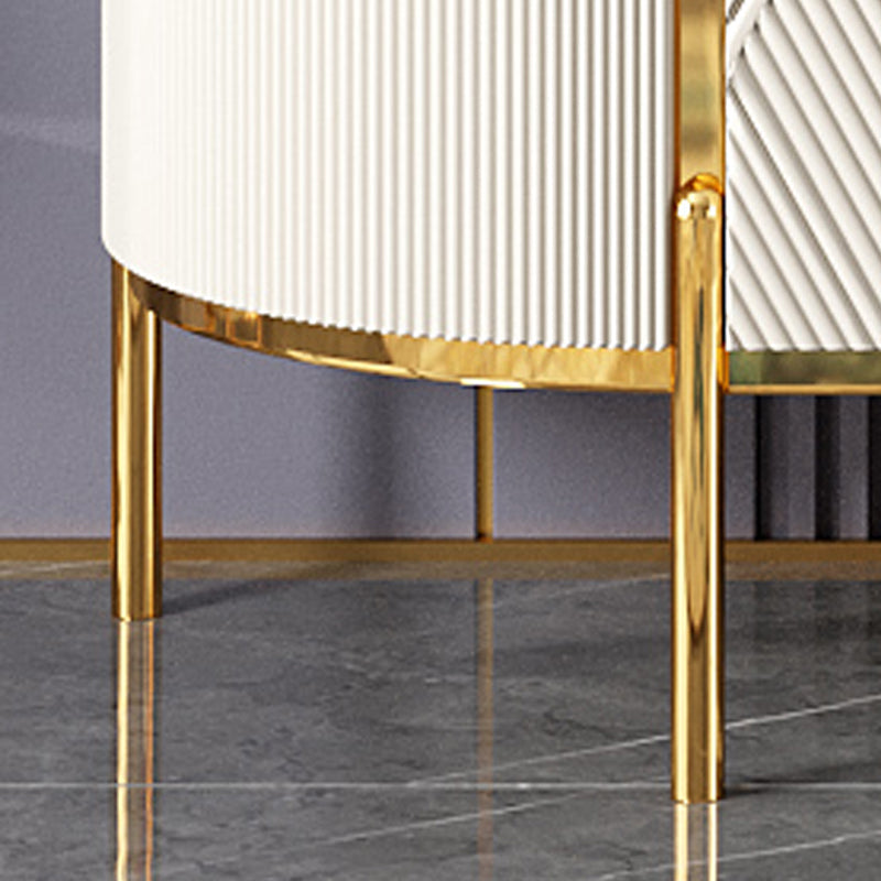 Sideboard da pranzo in legno ingegnerizzato a 2 porte moderne per soggiorno