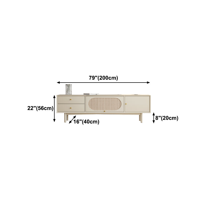 Sideboard di sideboard di sideboard del rettangolo della casa di lussuoso ritmo in legno