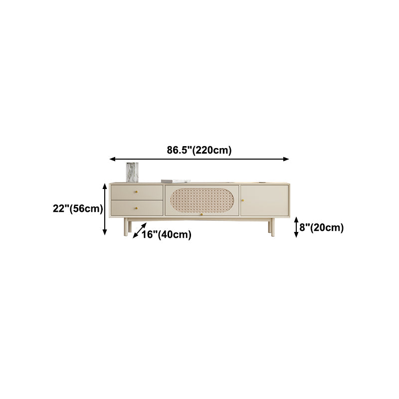 Sideboard di sideboard di sideboard del rettangolo della casa di lussuoso ritmo in legno