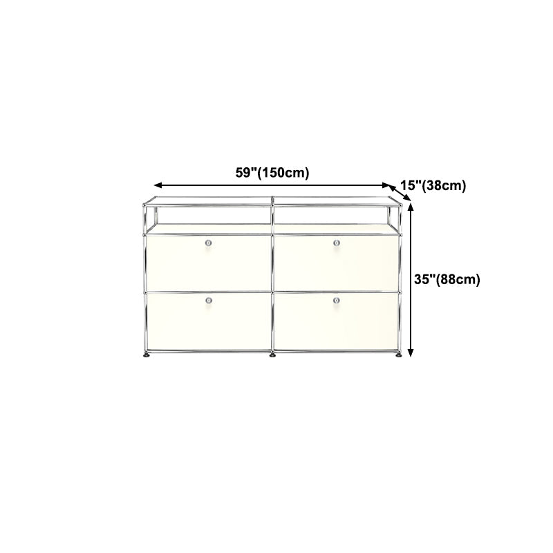 Sideboard in stile contemporaneo ingegnerizzato in legno sideboard per soggiorno