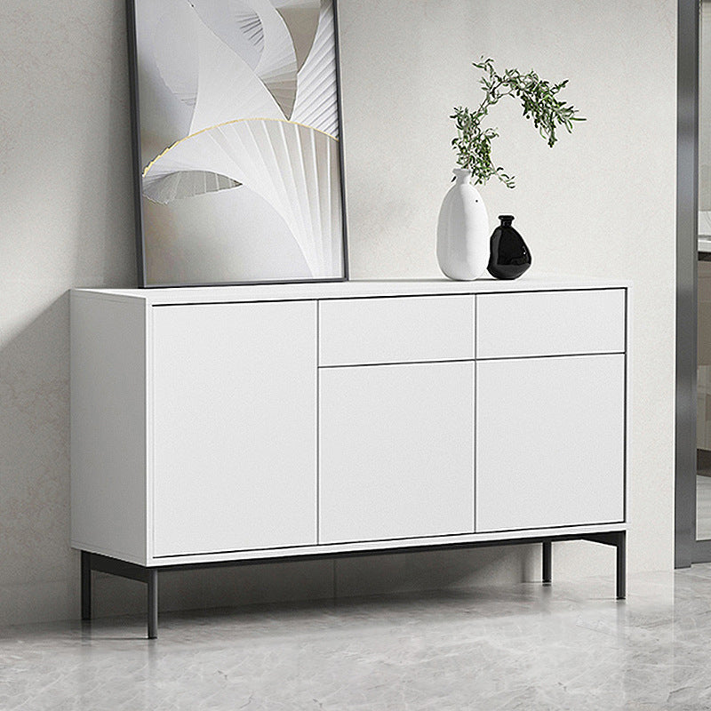 Contemporary Wood Sideboard Adjustable Shelves Dining Room Sideboard Clearhalo 'buffet_sideboard' 'Buffets & Sideboards' 'furn' 'furn_buffet_sideboard' 'Furniture' 'Kitchen & Dining Furniture' 5146575