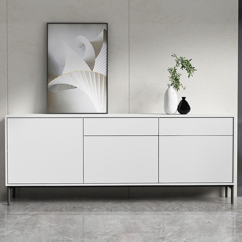 Contemporary Wood Sideboard Adjustable Shelves Dining Room Sideboard Clearhalo 'buffet_sideboard' 'Buffets & Sideboards' 'furn' 'furn_buffet_sideboard' 'Furniture' 'Kitchen & Dining Furniture' 5146578