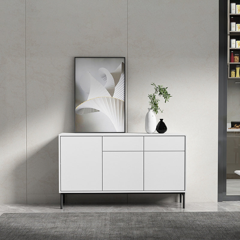 Contemporary Wood Sideboard Adjustable Shelves Dining Room Sideboard Clearhalo 'buffet_sideboard' 'Buffets & Sideboards' 'furn' 'furn_buffet_sideboard' 'Furniture' 'Kitchen & Dining Furniture' 5146580