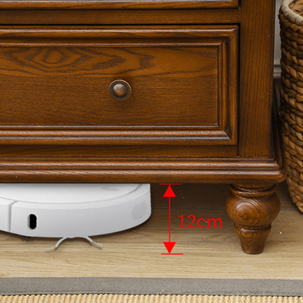 Sideboard moderna in sideboard da pranzo in legno marrone con porte per soggiorno