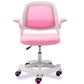 Mid Back Swivel Chair Home Padded Arms Office Chair with Wheels Pink Clearhalo 'furn' 'furn_office_chair' 'Furniture' 'Office Chairs' 'Office Furniture' 'office_chair' 5146999