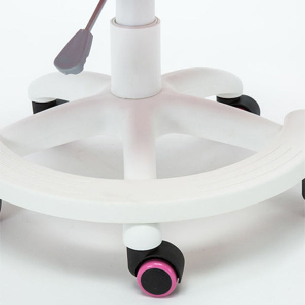 Mid Back Swivel Chair Home Padded Arms Office Chair with Wheels Clearhalo 'furn' 'furn_office_chair' 'Furniture' 'Office Chairs' 'Office Furniture' 'office_chair' 5147008