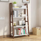 Contemporary Wooden Shelf Bookcase Vertical Bookshelf for Home Office